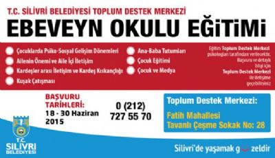 Anne ve babalar bu okul sizin için!