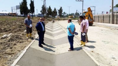 Çalışmaları inceledi vatandaşlara danıştı
