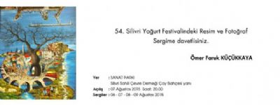 Resim ve Fotoğraf sergisine davet - 6 Ağustos 2015