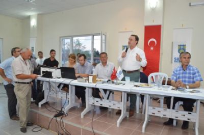 Akören’de plan toplantısı