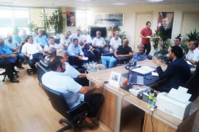 Muhtarlardan Kutlu’ya hayırlı olsun ziyareti