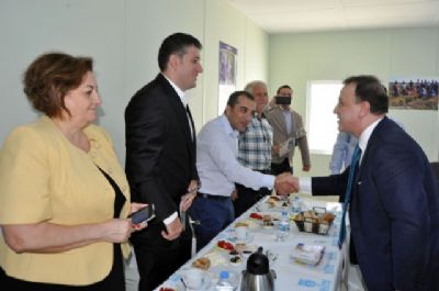 SİAD, Belediyesi'nin tarım  çalışmalarını inceledi