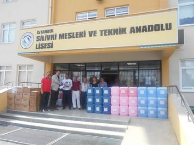 Okullara temizlik malzemeleri dağıtıldı - 28 EYLÜL