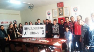 Silivri Eğitim İş terörü lanetledi