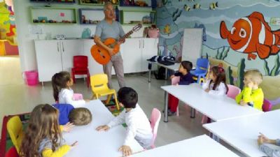 Kids Anaokulu’nda müzik dersleri