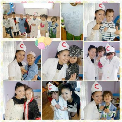 Anaokulu öğrencilerine meslekler tanıtıldı
