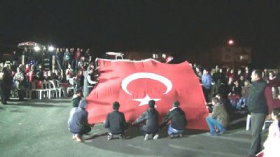 Büyükçavuşlu’da Cumhuriyet coşkusu