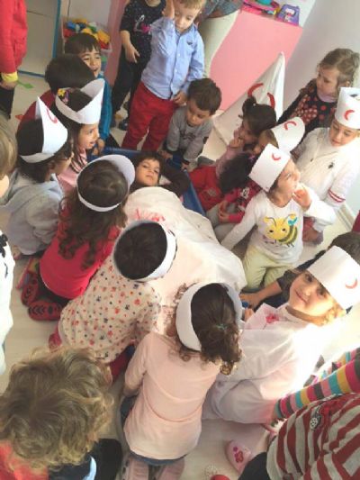 Kızılay’ın önemi Arya miniklerine de anlatıldı