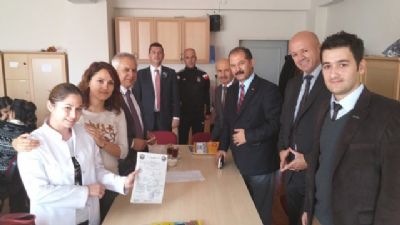 Eğitim İş Silivri,  Genel Başkanını ağırladı