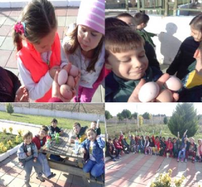 Üstünel miniklerinin  bahçe keyfİ
