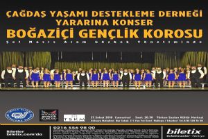 ÇYDD yararına konser var