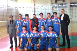 2016 Voleybol birincileri ödüllendirildi