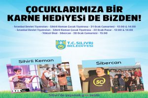Bir karne hediyesi de belediyeden
