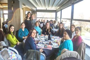 Turgut Reis velileri kahvaltıda buluştu