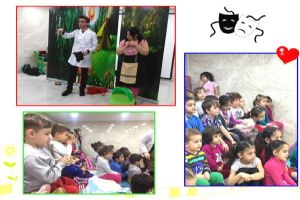 Maşalacı minikleri Tiyatrolar Günü’nü kutladı