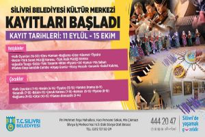 Kültür Merkezi yeni dönem kayıtları başladı