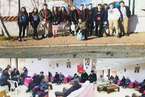 Mektebim öğrencilerinden büyüklerine moral ziyareti