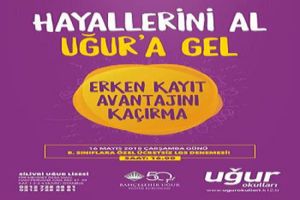 Hayallerini al Uğur’a gel