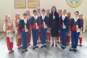 Türk Dünyası Dans Şöleni’nde sahne aldılar