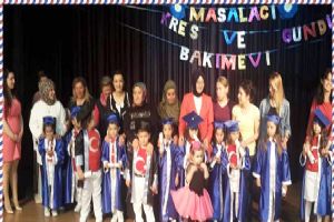 Maşalacı Anaokulu’nda 14. Mezuniyet gururu
