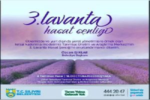 3. Lavanta Hasat Şenliği Pazar günü