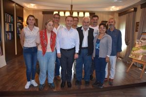 Işıklar, duayen gazetecileri ağırladı