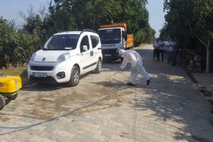 Çanta ilaçlanıyor
