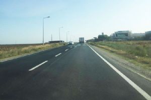 Yol çizgileri tamamlandı
