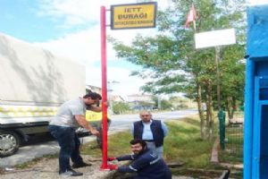 Duraklar onarılıyor
