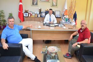 Tonta ve Ceylan’dan, Bozoğlu’na ziyaret
