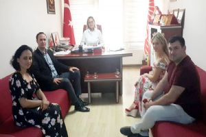 Elmas ve aza adaylarından CHP’ye ziyaret