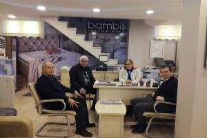 Balcıoğlu, Şah  Mobilya’yı ziyaret etti