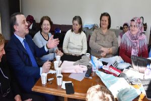 Işıklar, Değirmenköy  Mahalle Evini ziyaret etti