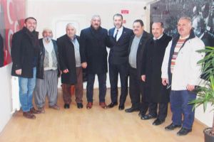 Mimar Sinan Cami Derneği’nden Yılmaz’a ziyaret