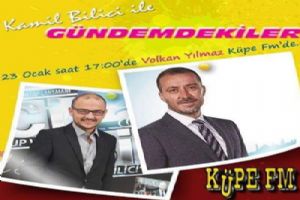 Yılmaz,  Küpe FM’de