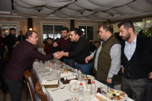 Işıklar, yöre dernekleriyle buluştu