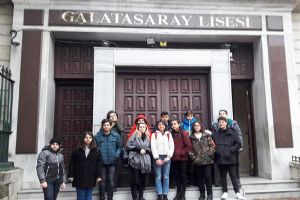 Çizgi öğrencileri Lise Tanıtım Gezisinde