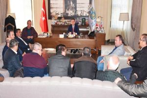 Ziraat Odası yönetimini ağırladı