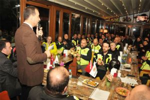 Yılmaz’dan, Motosiklet Kulübü’ne destek sözü