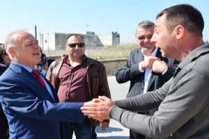 Esnaftan Değirmenci’ye sıcak karşılama