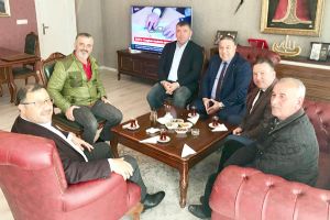 Esnaf Başkanlarından Karakaş’a ziyaret