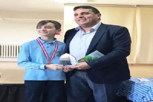 Uluslararası yarışmada 3. oldu