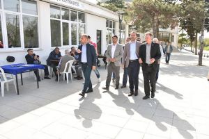 Büyükkılıçlı’da incelemelerde bulundu