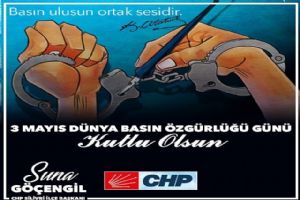 “CHP iktidarında basın ve ifade özgürlüğü herkes için hakim olacak”