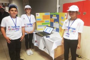 Büyükçavuşlu öğrencileri projelerini sundu