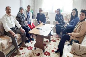 Şehit annelerini unutmadılar