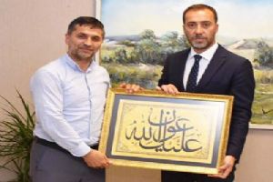 Çaylak’tan Yılmaz’a  hayırlı olsun