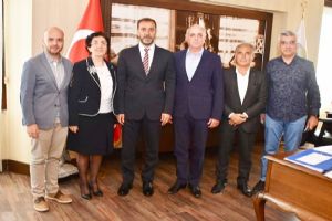 İnşaat Mühendislerinden tebrik ziyareti