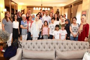 Ülkü Evleri Vakfı’ndan Yılmaz’a ziyaret