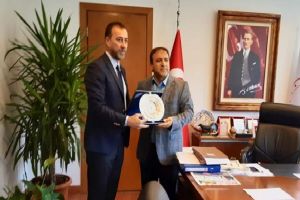 Yılmaz’dan İl Tarım Müdürüne ziyaret